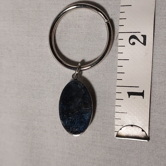Multi Color Stone Key Ring - Picture 3 of 6